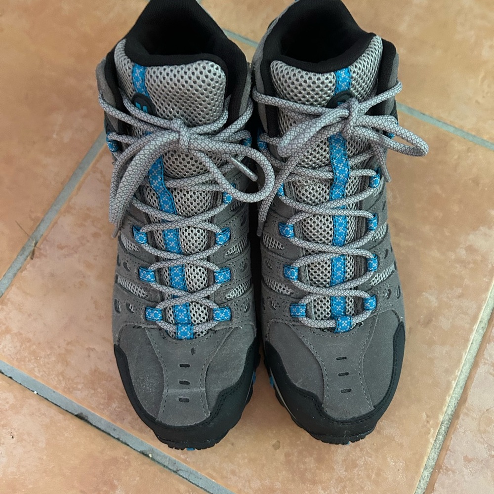 Merrell Black and Gray Outdoor Shoes